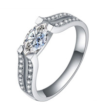 18k White Gold Plated Trauringe für Frauen (CRI0300-B)